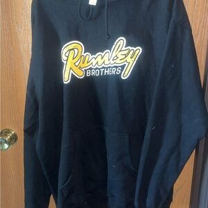 Black Rumley Brothers Hoodie